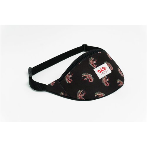 Сумка  поясная Oldy повседневная, красный, коричневый