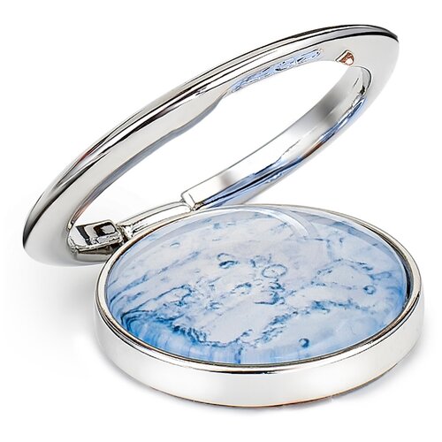 Кольцо держатель для телефона / Прелесть / 36 мм Бело-голубой кольцо держатель для телефона прелесть 36 мм разноцветный