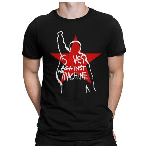 Футболка Design Heroes Rage Against The Machine - Slaves Мужская Черная 2XL