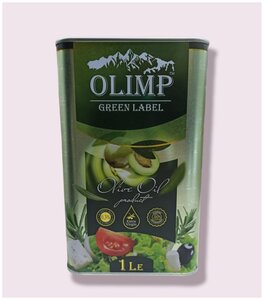 Фото Оливковое масло Extra Virgin OLIMP GREEN LABEL Olive Oil, 1л