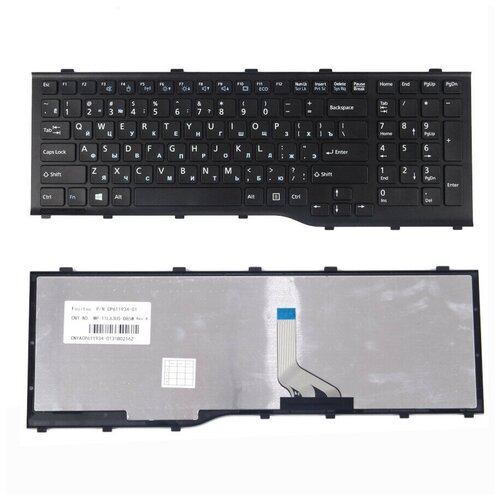 Клавиатура для Fujitsu LifeBook AH532, NH532, A532, N532 (CP569151-01, MP-11L63US) new laptop russian keyboard for fujitsu lifebook ah532 a532 n532 nh532 mp 11l63su d85 cp569151 01 ru keyboard black