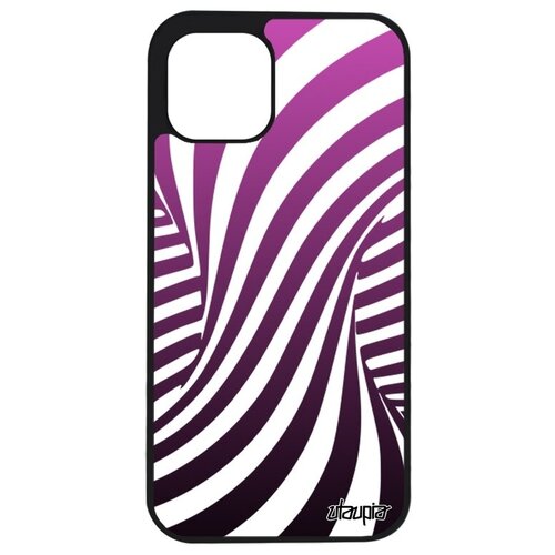 фото Красивый чехол на смартфон // iphone 12 mini // "иллюзия торнадо" вихрь дизайн, utaupia, розовый