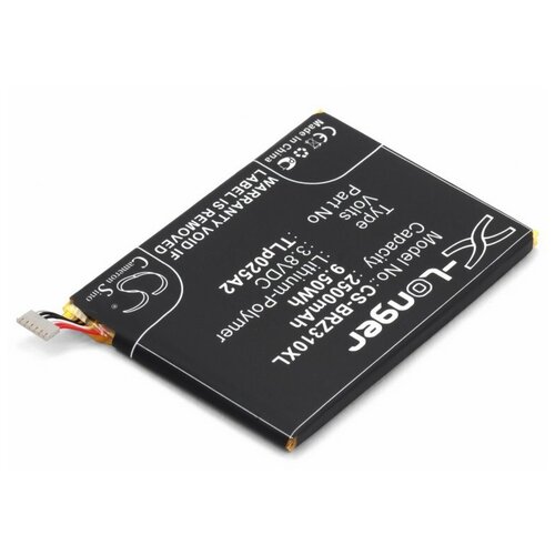 аккумуляторная батарея mypads tlp025a2 2500mah на телефон blackberry z3 Аккумулятор для телефона Blackberry Z3 (TLp025A2)