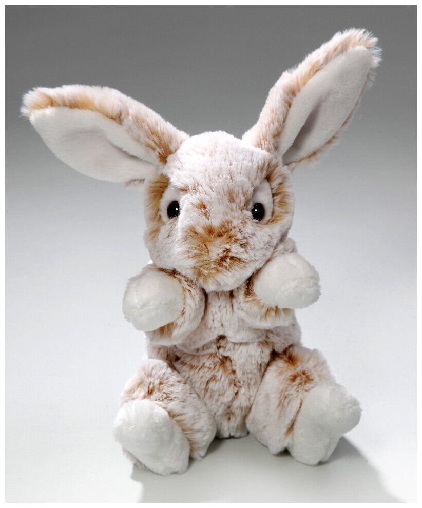 Игрушка мягконабивная LEOSCO Кролик 16 см бежевый