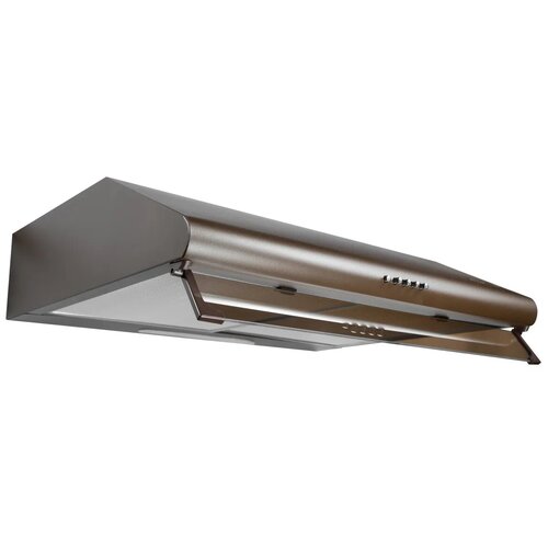 Вытяжка плоская кухонная бытовая 60см Мотор 160 Вт 400 м3ч Светодиодное освещение Пятислойный фильтр ll Monte КН-CLASSIC 6001 BR 540600₽