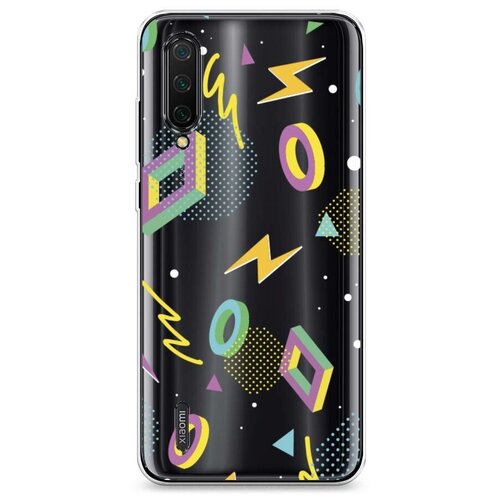 фото Силиконовый чехол "двойное измерение" на xiaomi mi a3 lite / сяоми ми а3 лайт case place