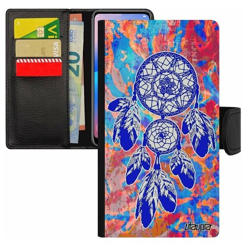 фото Чехол-книжка на телефон iphone 7 plus, "ловец снов" символ dream utaupia