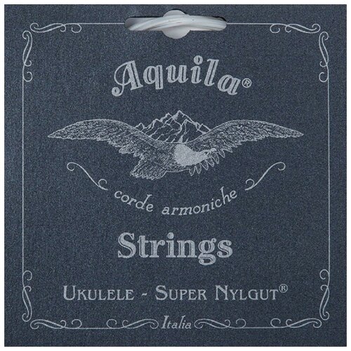 AQUILA SUPER NYLGUT 100U струны для укулеле сопрано (High G-C-E-A). aquila super nylgut 100u струны для укулеле сопрано италия