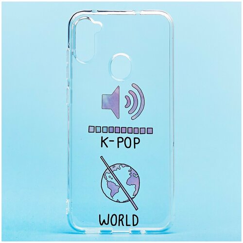 фото Чехол-накладка sc225 для samsung galaxy a11 (a115f) (007) (рисунок) без бренда