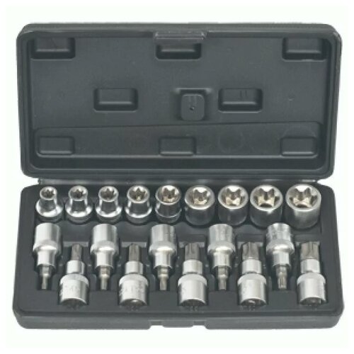 фото Набор головок автоdело torx e10- e24 т20- т70 1/2 19предметов 39840