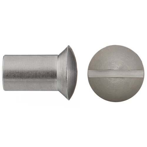 Гайка Эриксона M8 полупотайная головка прямой шлиц