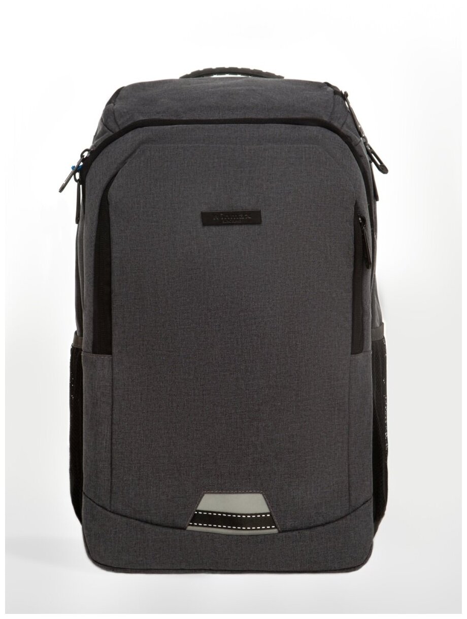 Рюкзак мужской NUKKI темно-серый; школьный рюкзак / рюкзак для подростка / рюкзак для мальчика / рюкзак для ноутбука, 420x290x120 мм, 900 грамм