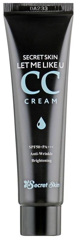 Secret Skin CC крем для выравнивания тона кожи 30 мл Let Me Like U CC Cream SPF50+ PA+++