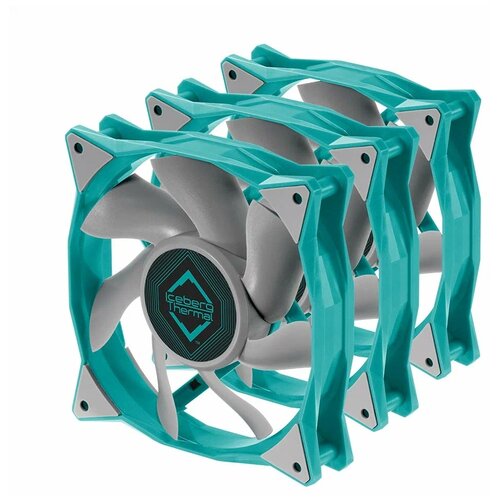 Вентилятор для корпуса Iceberg Thermal IceGALE 120, teal вентилятор для корпуса iceberg thermal icegale xtra 140mm teal