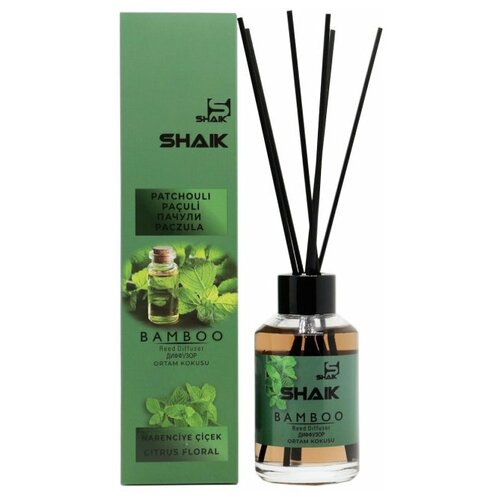 Аромадиффузор с палочками Shaik Bamboo Patcholi (Пачули) 100 ml