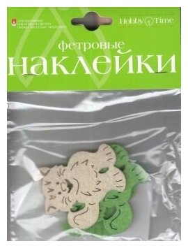 Декоративные наклейки из фетра "ВЕСЕЛЫЕ ВЕРУШКИ" 5 видов (2-093/27) - фото №6