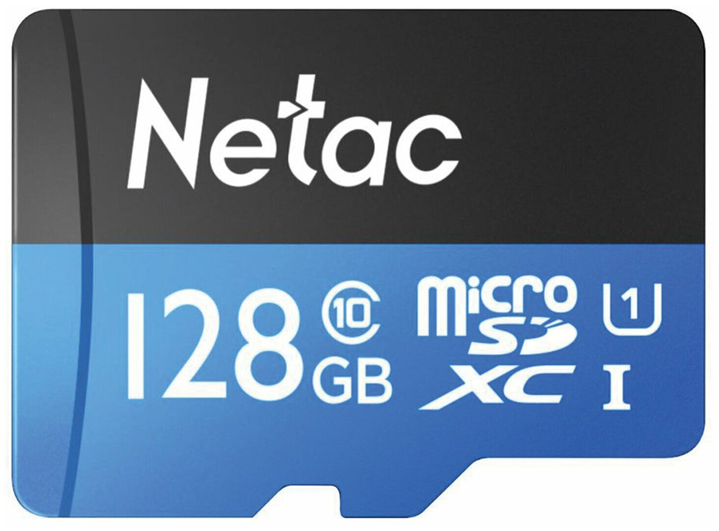 Карта памяти NeTac P500 Standard MicroSDXC 128GB U1/C10 up to 80MB/s, retail pack card only