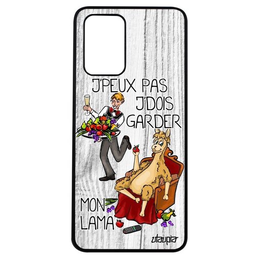 фото Противоударный чехол на смартфон // xiaomi poco m3 // "не могу - у меня лама!" повод пародия, utaupia, светло-серый