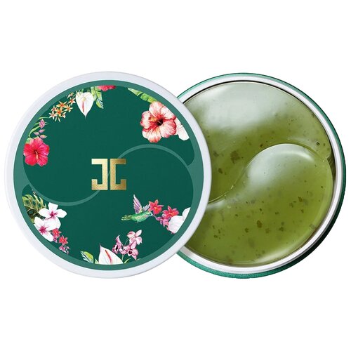 JAYJUN COSMETIC Патчи гидрогелевые для глаз с зеленым чаем Green Tea Eye Gel, 60 шт. detoskin гидрогелевые патчи с зеленым чаем green tea brightening eye mask 60 уп