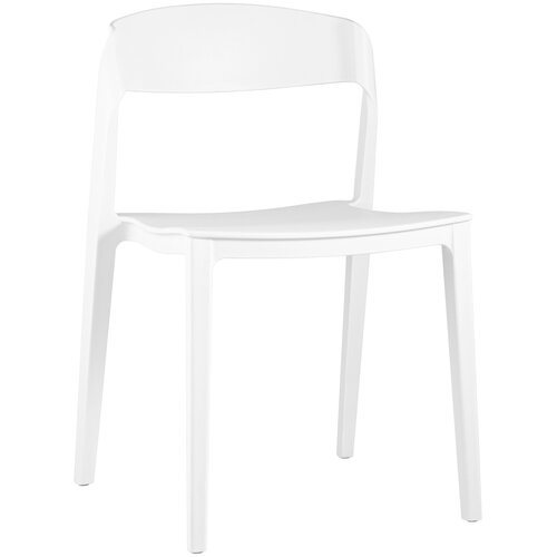 фото Стул для кухни moris, пластик белый stool group