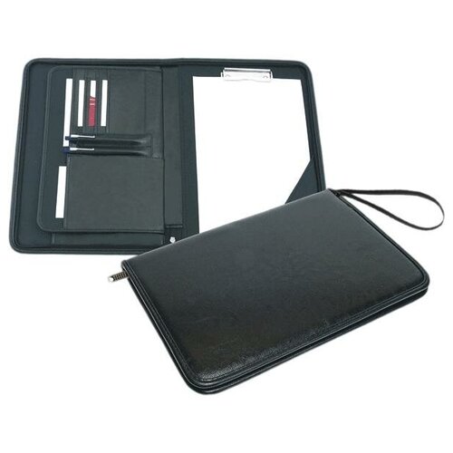 фото Папка nottingham с зажимом, с молнией, кожзам devente