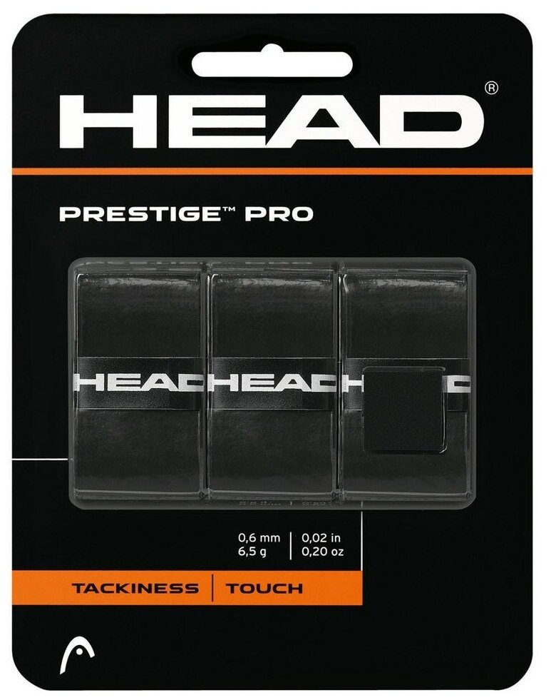 Овергрип Head Prestige Pro, арт.282009-BK, черный