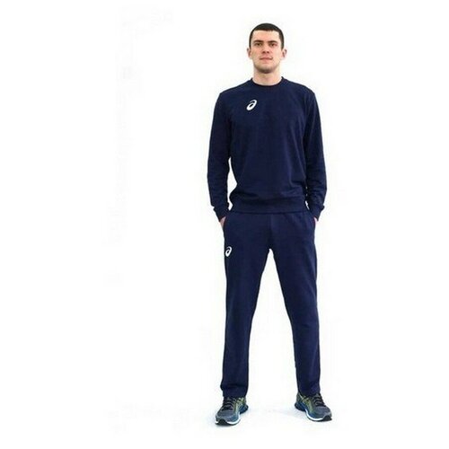 фото Спортивный костюм мужской asics 156855 0891 man knit suit цвет синий размер xl