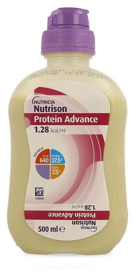 Nutrison (Nutricia) Protein Advance, готовое к употреблению, 500 мл, 550 г