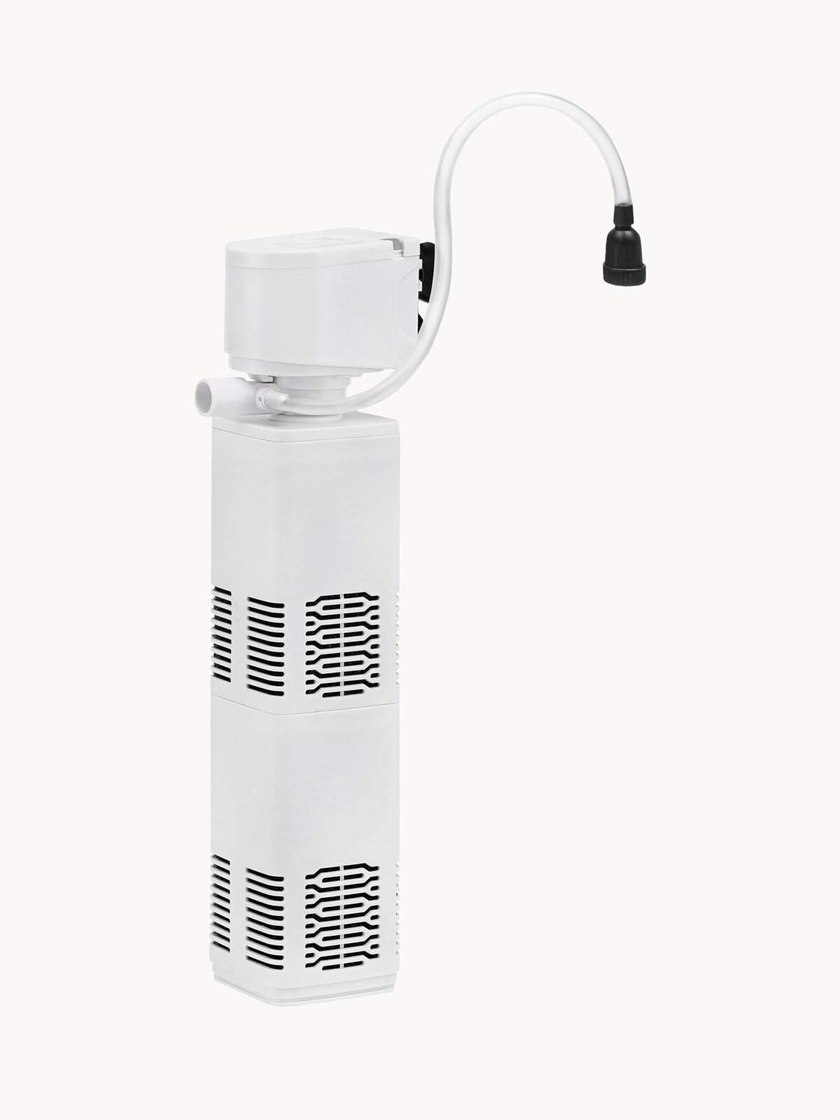 Фильтр для аквариума от 150 до 250 литров, с аэрацией, Silver Berg Top 1500, внутренний, двухсекционный фильтр