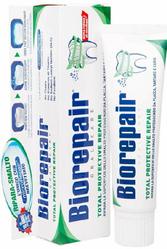 Зубная паста Biorepair ® Total Protection для комплексной защиты, 75 мл. (GA0801100/GA1014700) - фото №19