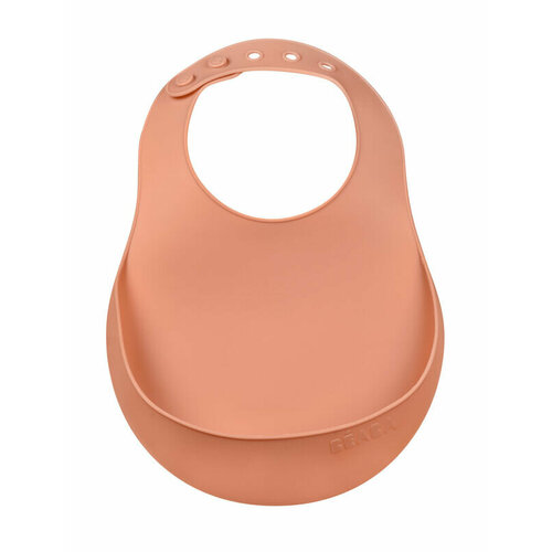 Нагрудник Beaba силиконовый TERRACOTTA / BAVOIR SILICONE TERRACOTTA 913559