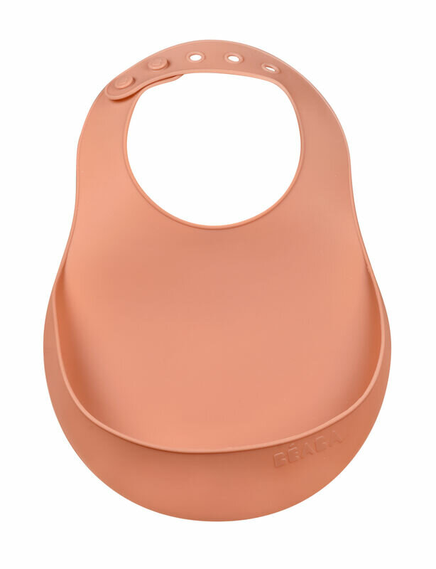 Нагрудник Beaba силиконовый TERRACOTTA / BAVOIR SILICONE TERRACOTTA 913559