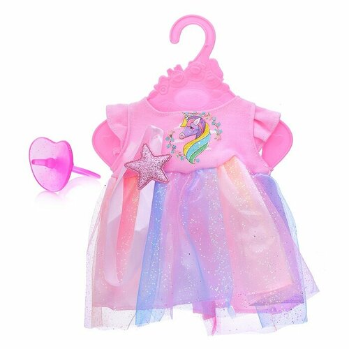 Одежда для кукол Yale Baby в пакете, для пупса, цвет розовый (YLC400)