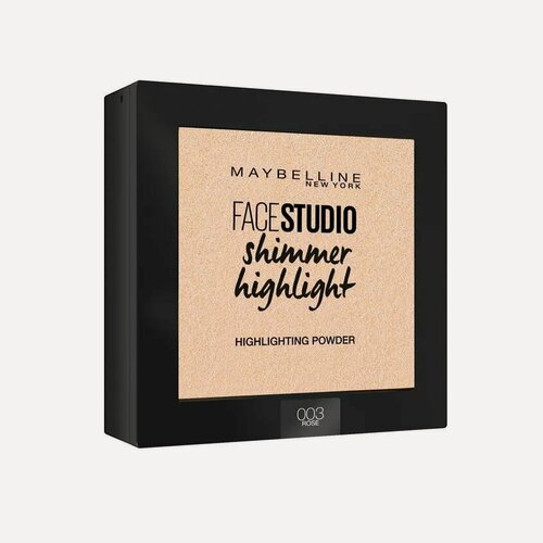 Изображение товара MAYBELLINE NEW YORK Пудра-хайлайтер для лица Face studio оттенок 003 Rose