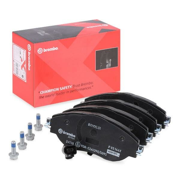 Дисковые тормозные колодки передние brembo P 85 144X (4 шт.) — фото 10