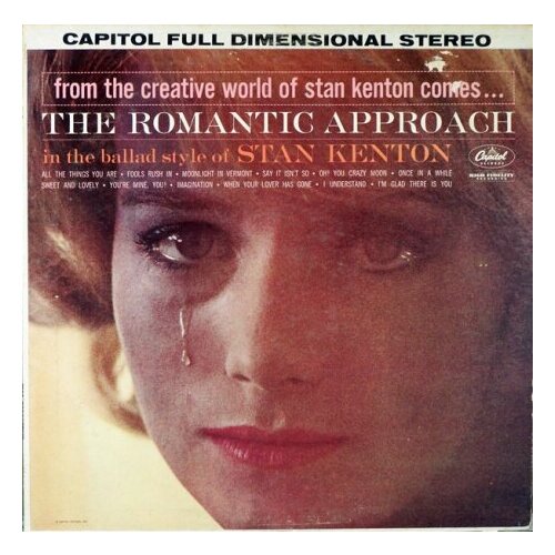 Старый винил, Capitol Records, STAN KENTON - The Romantic Approach - In The Ballad Style Of Stan Kenton (LP , Used) capitol records stan kenton kenton in hi fi lp