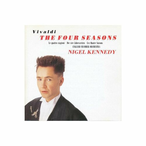 richter max виниловая пластинка richter max vivaldi four seasons Виниловая Пластинка Nigel Kennedy, English Chamber Orchestra, Vivaldi - The Four Seasons (0190296518522)