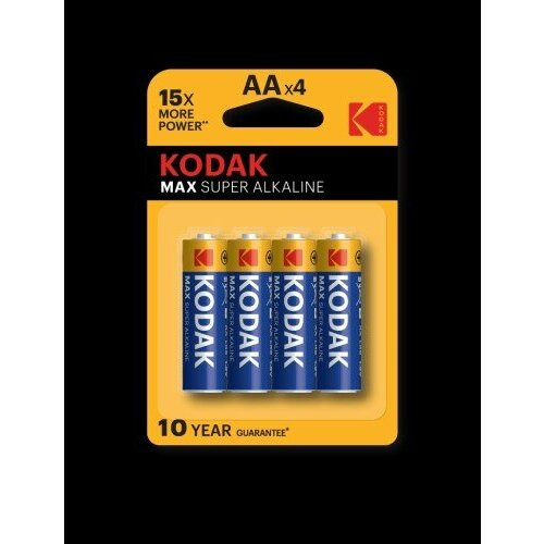 Батарейка AA LR6 Alkaline 4 шт Super MAX в блистере