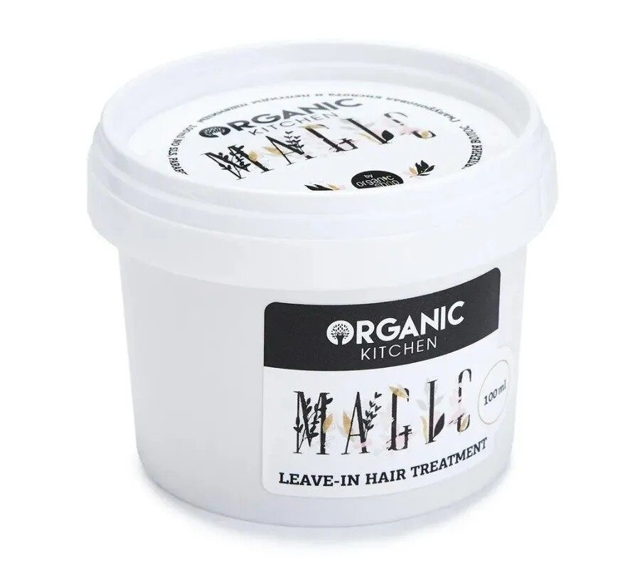 Organic Kitchen bloggers сыворотка восстанавливающая для волос Magic, 112 г, 100 мл, банка