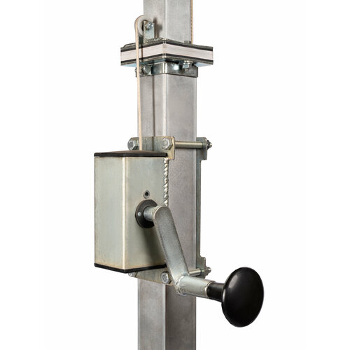 Телескопическая усиленная мачта REXPO с ручной лебедкой 4 колена 5 метров РЭК-45У