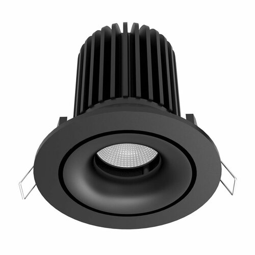 Syprocom Lighting Встраиваемый светильник Syprocom Lighting Встраиваемый светильник Loft S Black 10W L169 R BK