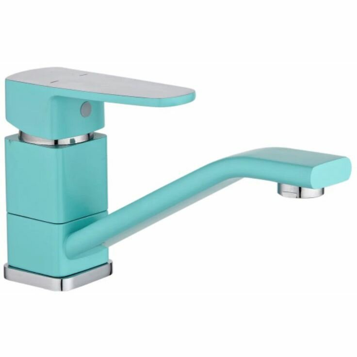 фото Смеситель для раковины Potato зеленый (B45-02721)