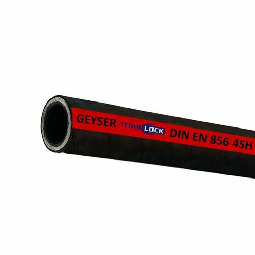 Рукав высокого давления РВД GEYSER 4SH EN856, внутр. диам. 38мм, TLGY038-4SH TITAN LOCK, 20 метров