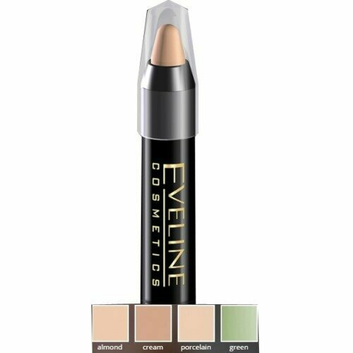 Корректирующий карандаш, Eveline Cosmetics, 4-green, art. professional make-up