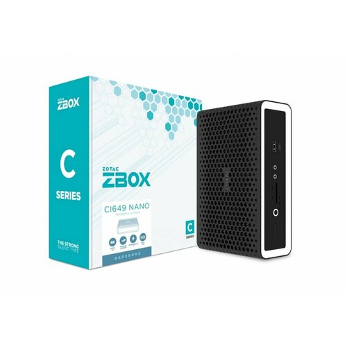 Платформа ZOTAC ZBOX-CI649NANO-BE Intel Core i5-1335U no RAM no SSD no OS 71280₽