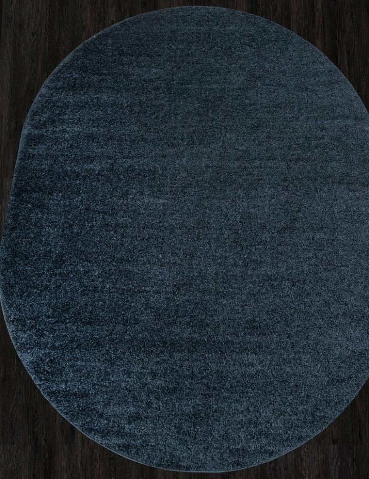 Ковер S600 - F.BLUE - Овал - коллекция MAKAO (0.8 х 1.5 м)