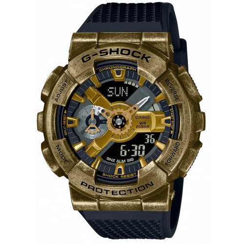 Наручные часы CASIO G-Shock GM-110VG-1A9, черный, золотой