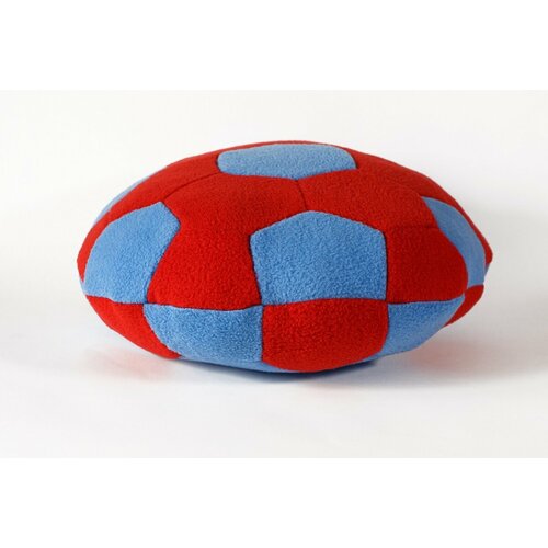 Подушка декоративная Magic Bear Toys круглая цвет красный-голубой 30 см 1000₽