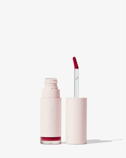 Помада для губ с перламутром Glossier G Suit Soft Touch Lip Creme 6 мл, Jet