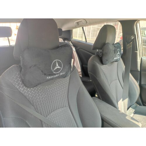 Подушка автомобильная в машину для шеи Mercedes 2 штуки 1800₽